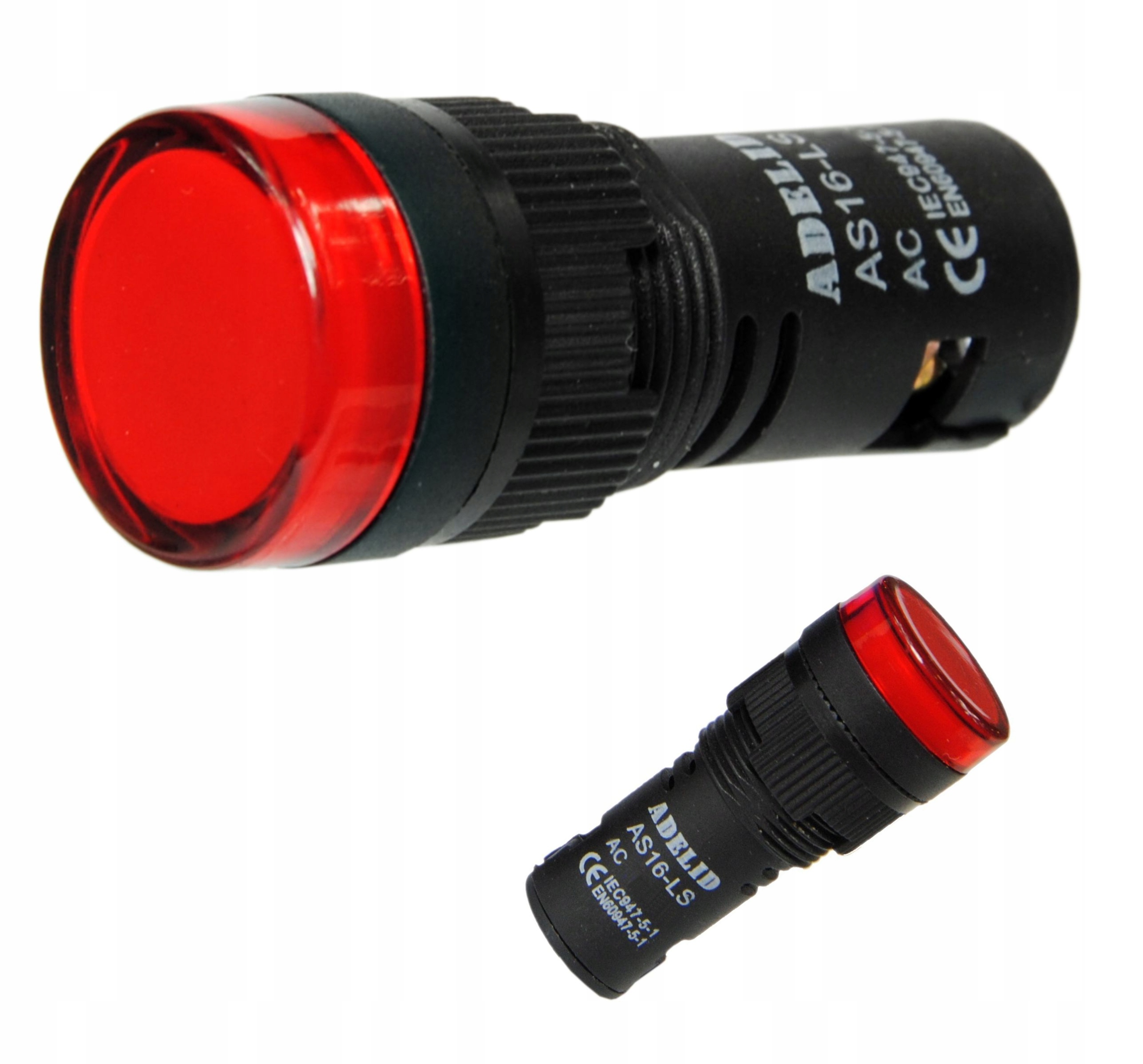 

Lampka Kontrolka Sterownicza Led 24V 16MM Czerwona