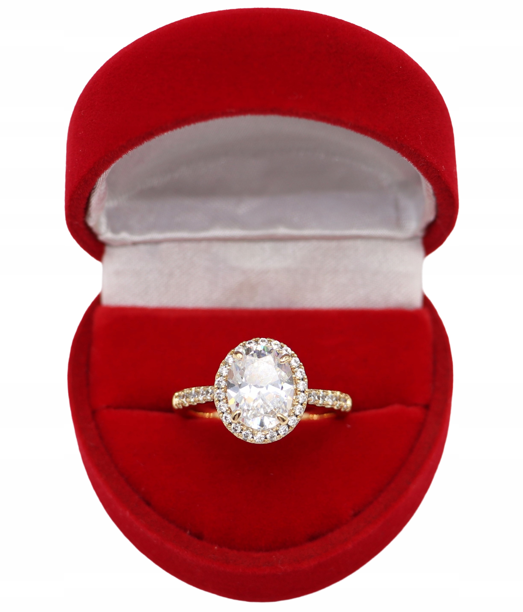 Złoty Pierścionek ze stali Pl 20 Usa 9 316L Stainles Stel P684