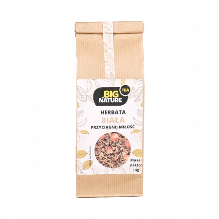 Herbata biała PRZYCIĄGNIJ MIŁÓŚĆ 50g - BIG NATURE — 2
