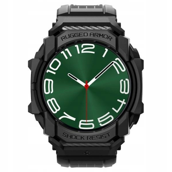 Spigen Rugged Armor Pro Samsung Watch Ultra 47 mm černá/matte černá ACS0842