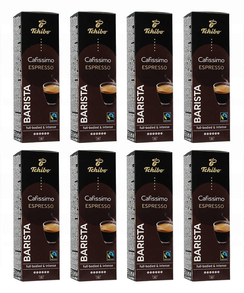 Kawa kapsułki Tchibo Cafissimo Barista Espresso 80 kapsułek