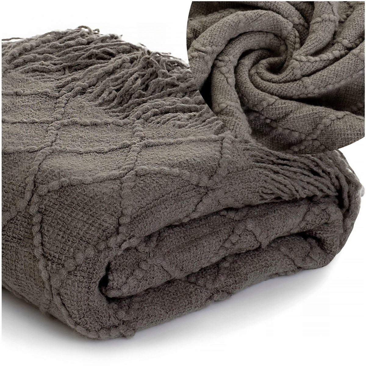 Deka 127x152 Přehoz na postel Akryl Bavlna Nasi