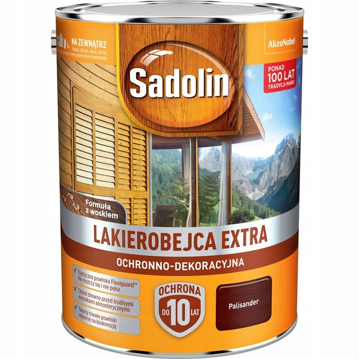 LAKIEROBEJCA SADOLIN EXTRA PALISANDER 2,5L