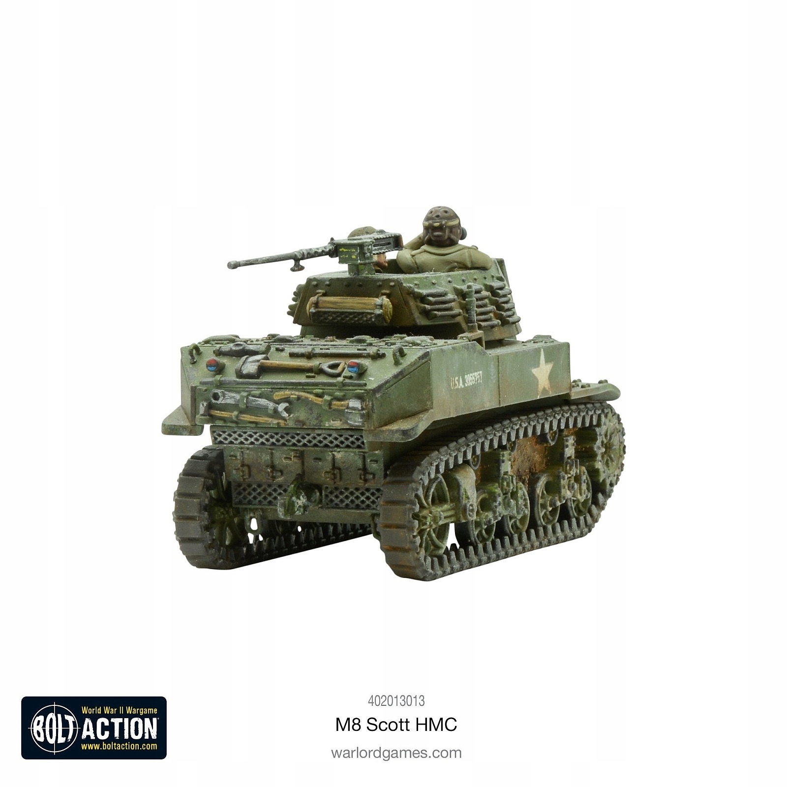Bolt Action M8 Scott HMC Liczba figurek 1