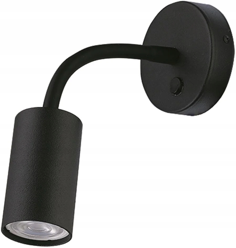 Nástěnná nástěnná lampa Nowodvorski Eye Flex Black S 9068