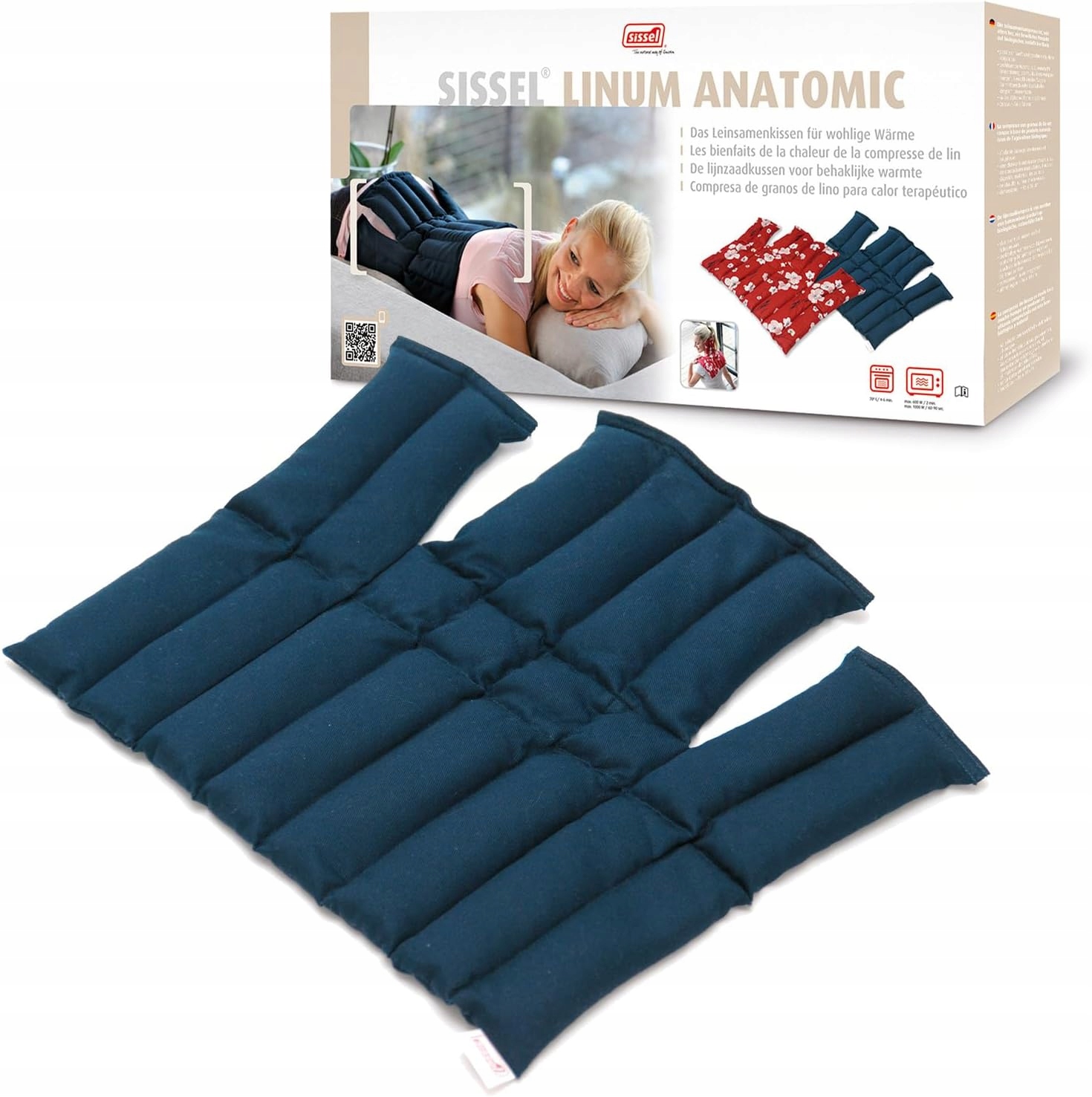 Návlek na lněné semínko, teplé, studené, 38 x 36 cm Sissel Linum