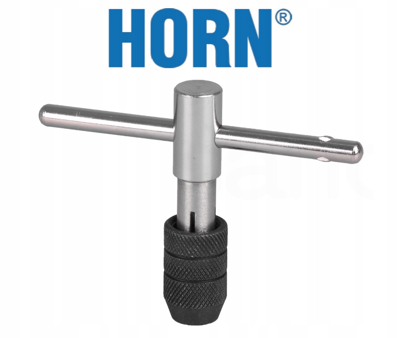 

pokrętło zaciskowe do gwintowników M5-12mm Horn