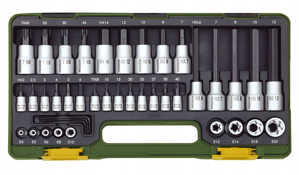 

Proxxon 23290 zestaw klucze imbusowe Torx 42szt