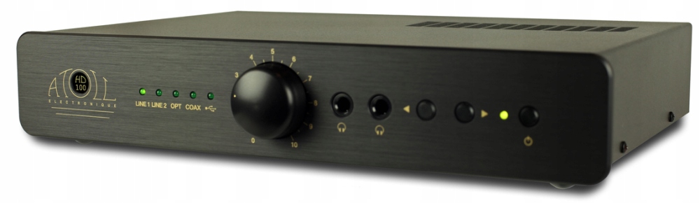 PRZETWORNIK DAC WZMACNIACZ SŁUCHAWKOWY ATOLL HD100