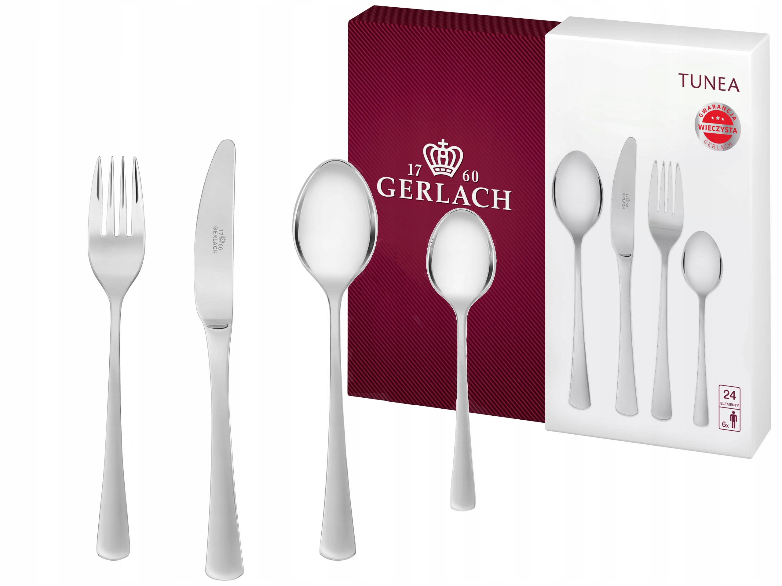 Komplet sztućców Gerlach Tunea 24 el.