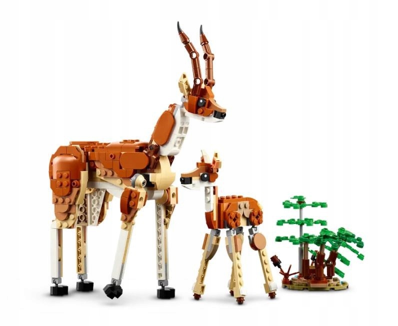 Klocki Lego Creator 31150 Dzikie zwierzęta z safari 9 + Płeć unisex