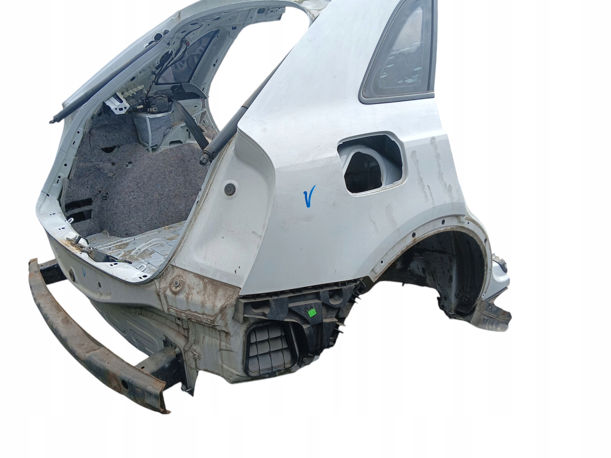 parafango Destra posteriore AUDI Q3 e 8U LIFT LAK: LS9R (14-18)