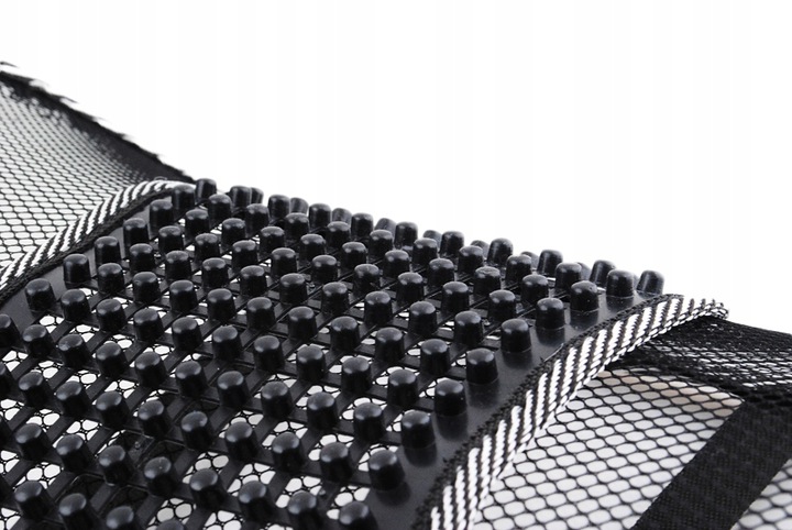 PODPÓRKA PODKŁADKA LĘDŹWIOWA KOREKCYJNA Z MASAŻEM Wysokość produktu 39 cm