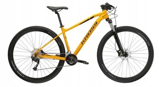 Rower Mtb Kross Level 2.0 rama 17 cali koło 29 " żółty
