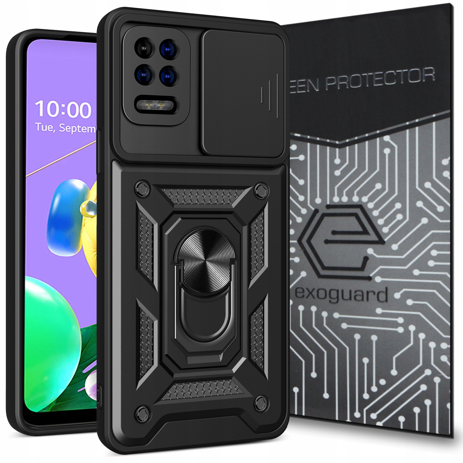 

Case Etui Pancerne+szkło do Lg K52 K62 K62+