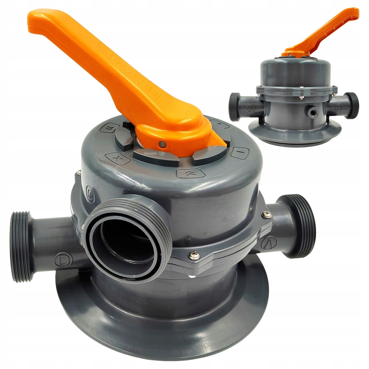 Vícecestný ventil a ovládací hlava pro pískovou pumpu Flowclear Bestway