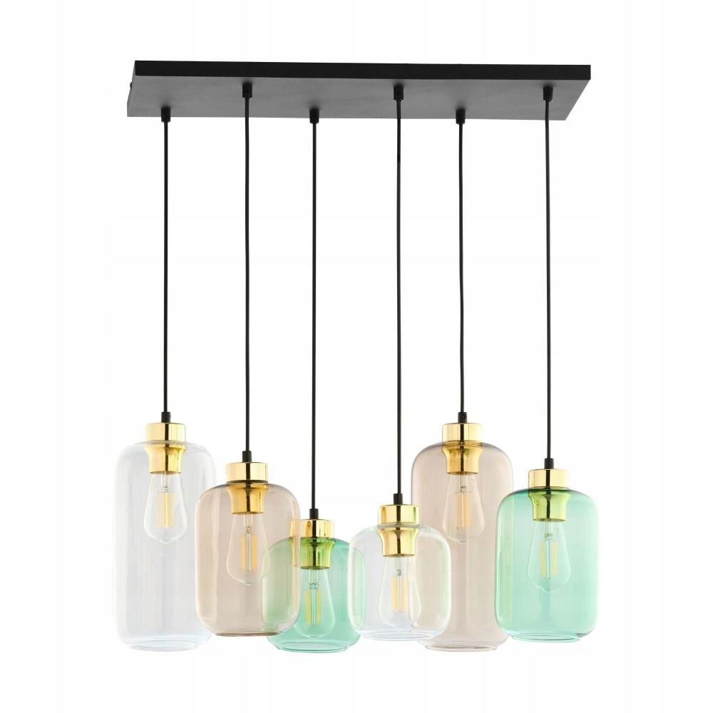 Závesná lampa Luster Zvislá Marco 6xE27 Nastaviteľná Tk Lighting