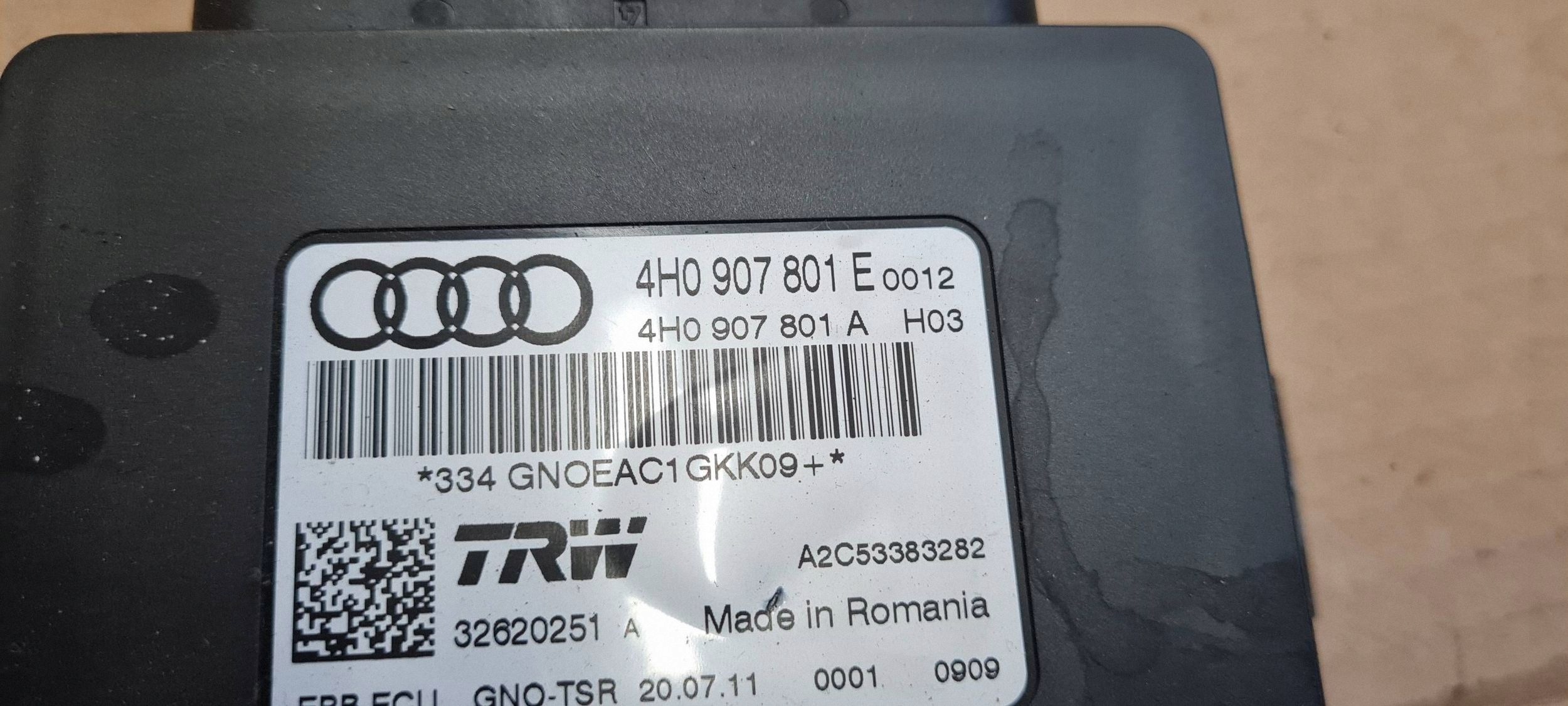 A7 4G module electric brake 4H0907801E A6 C7 4G
