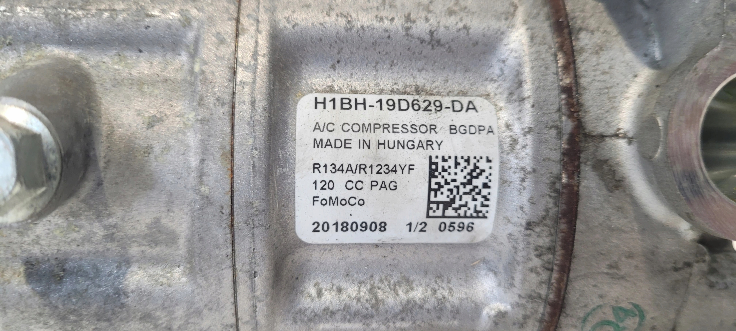 kompresor klimatizaci FORD H1BH-19D629-DA