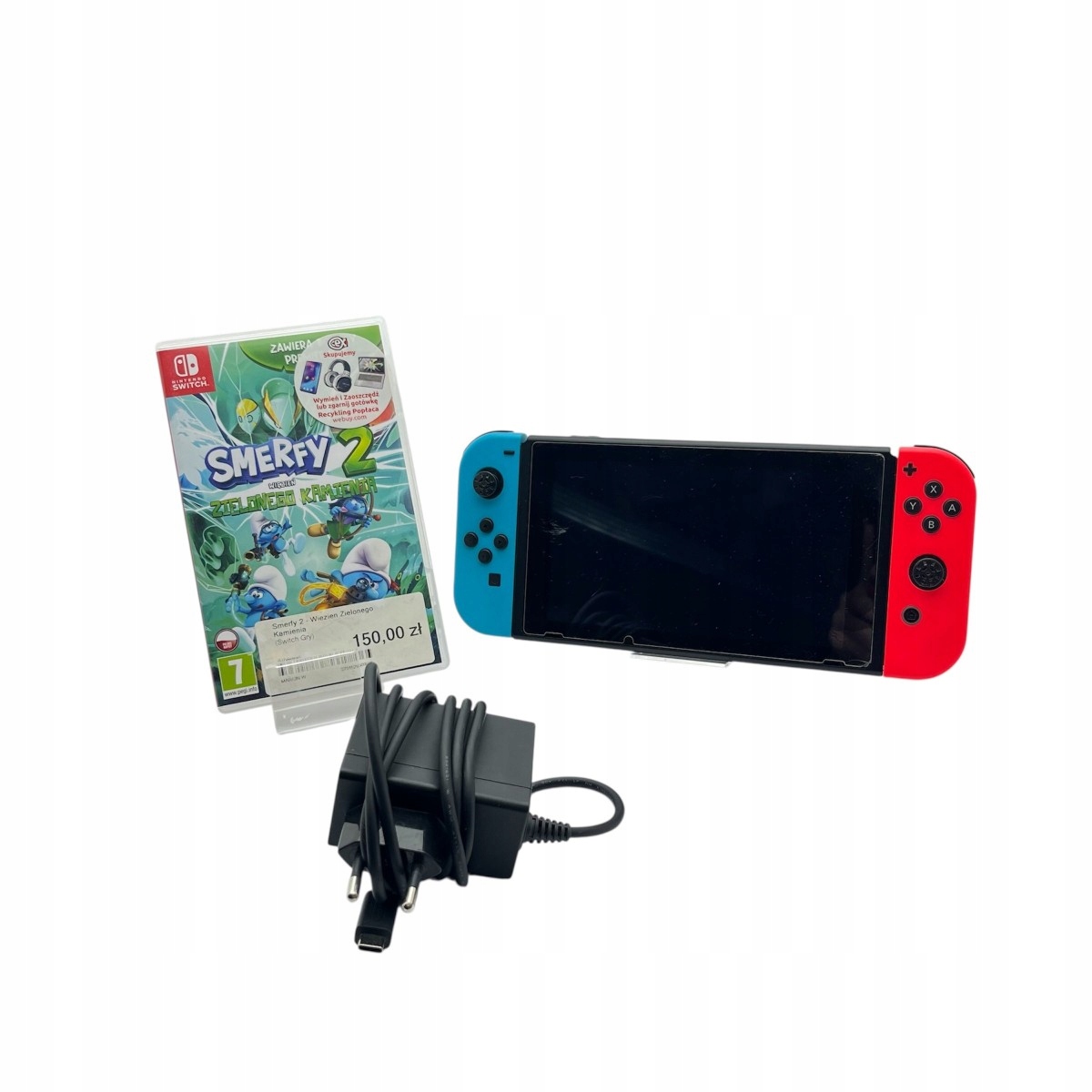 NINTENDO SWITCH ブラック Konsola Nintendo Switch Hac-001 w Nintendo Switch - Konsole