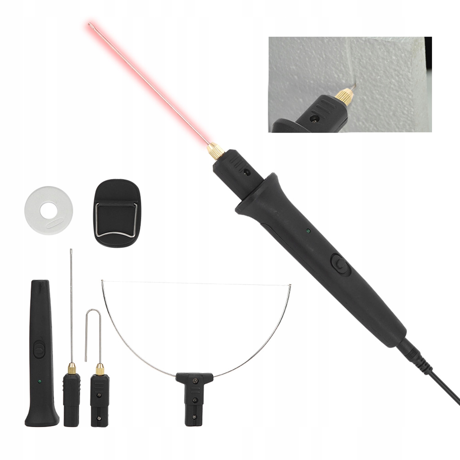 NÓŻ ELEKTRYCZNA DO CIĘCIA STYROPIANU PIANKI 10CM 18W