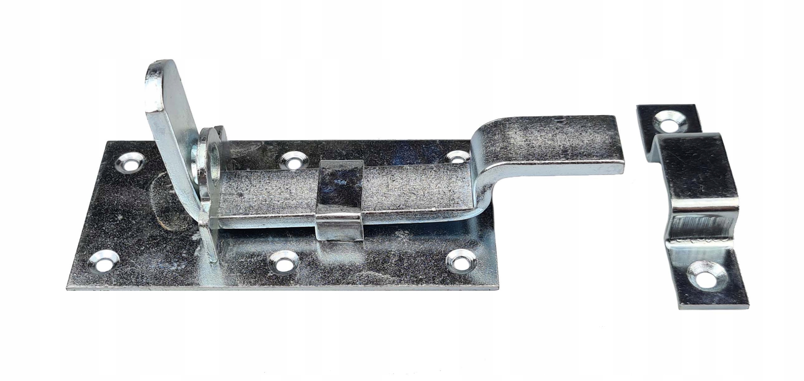 

Zasuwa Drzwiowa Na Kłódkę Zasuwka Odgięta 130 mm