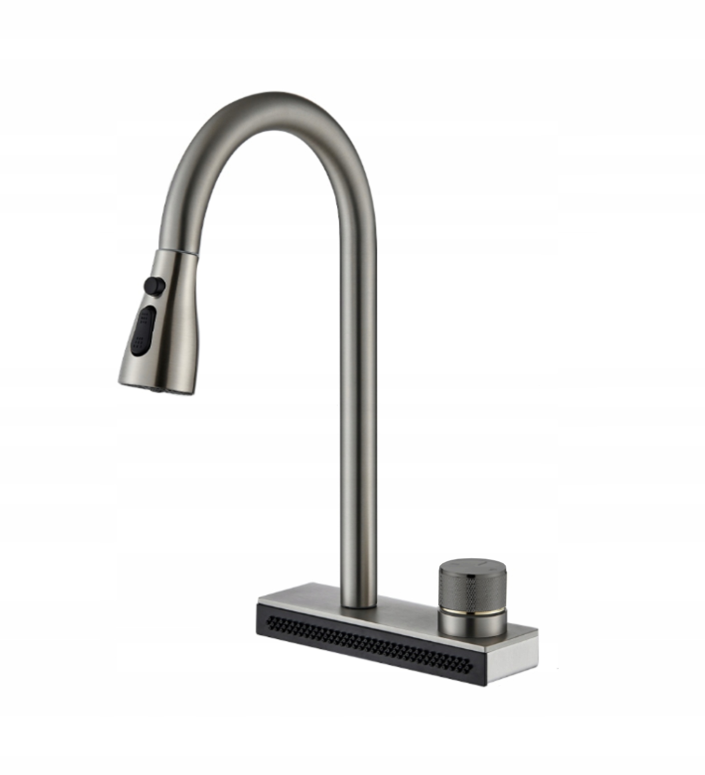 Bateria wodospadowa z wyciąganą wylewką Szara