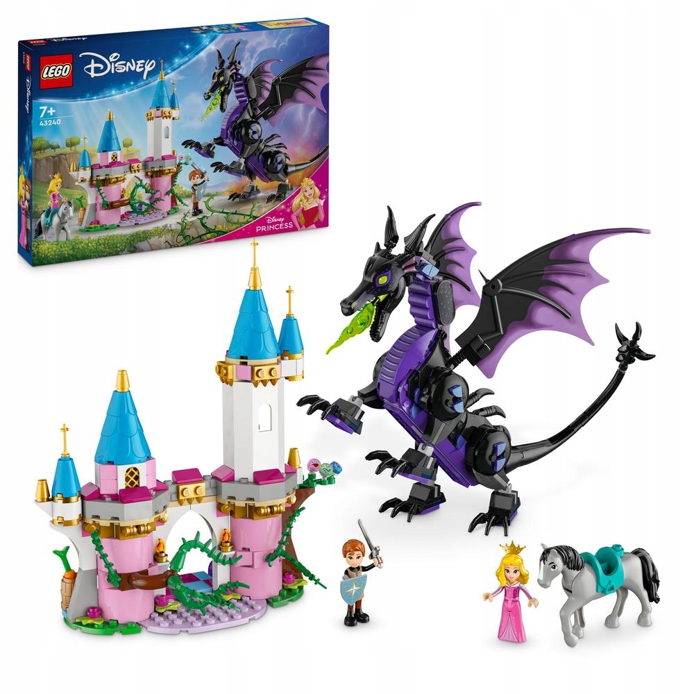 Lego Disney Princess 43240 Zloba v dračí podobě