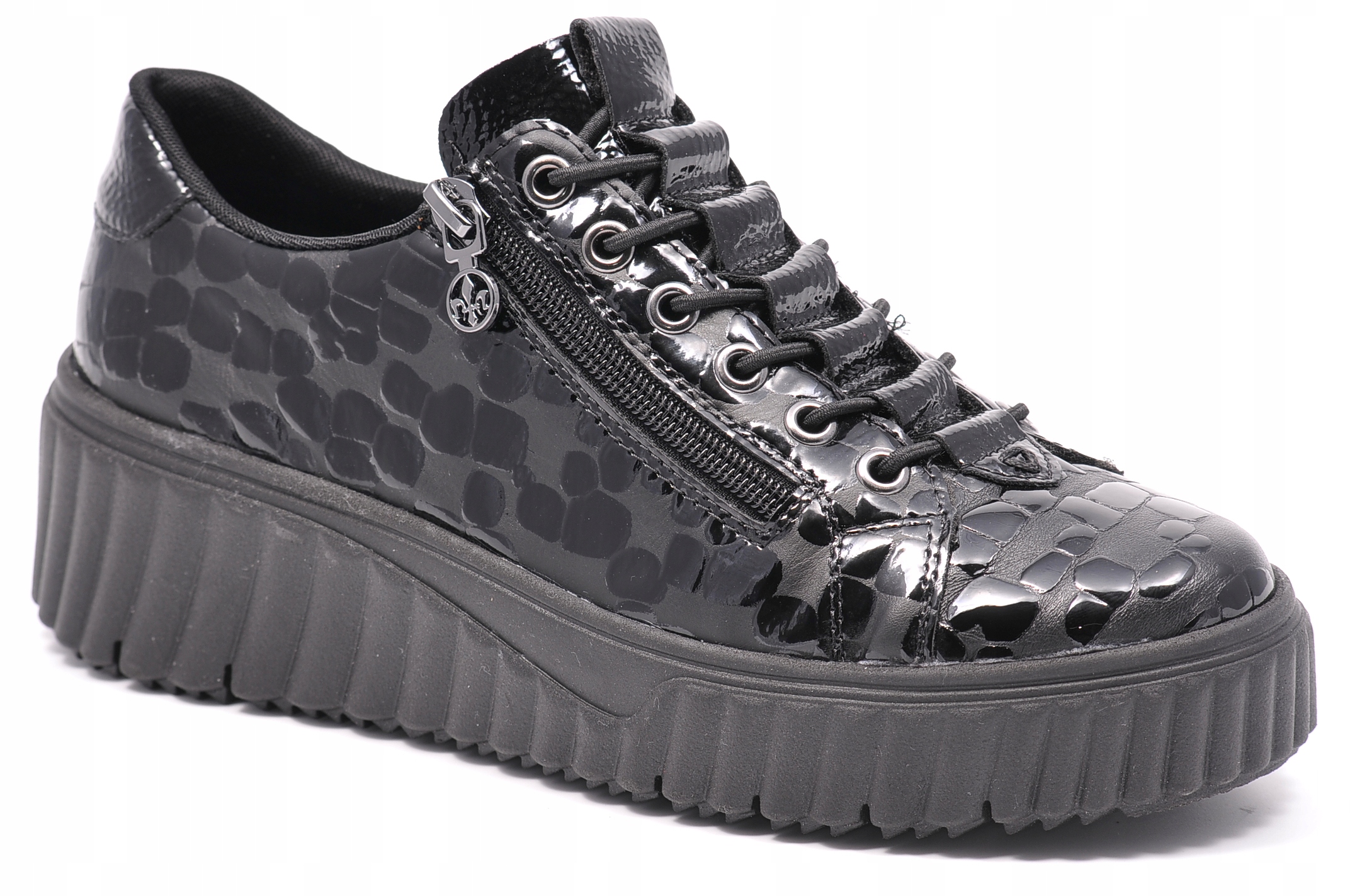 Tenisky Rieker N2555-00 Černé Velikost 40