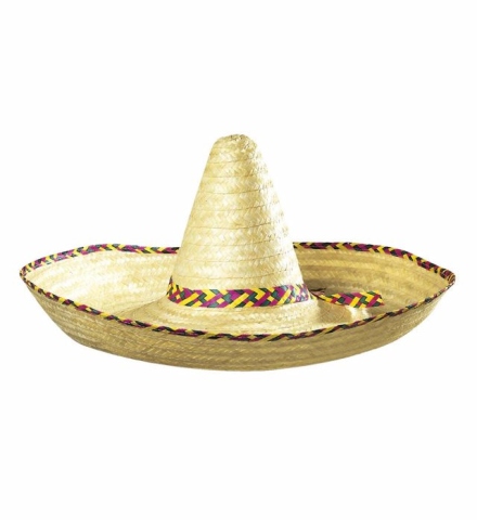 

Maxi Sombrero Meksykańskie XL Naturalne 65CM