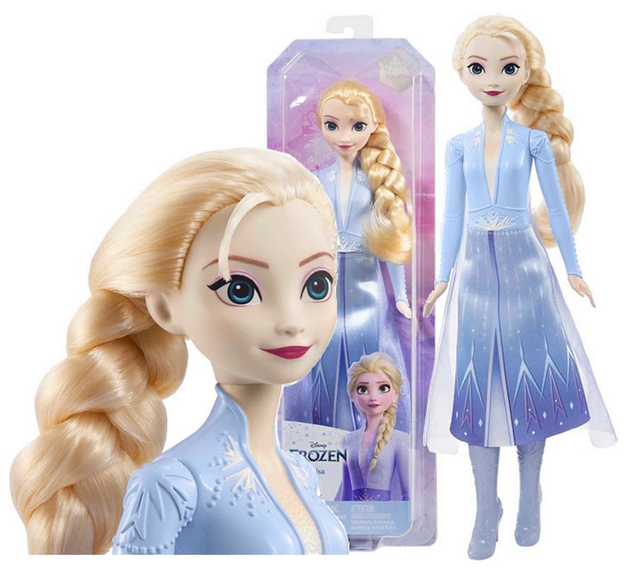 

Frozen Lalka Księżniczka Elsa w niebieskiej sukni