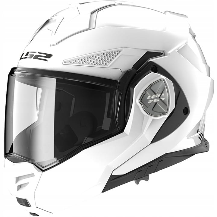 LS2 FF901 Advant X Robustná Biela Motocyklová Prilba Biela Ako Darček