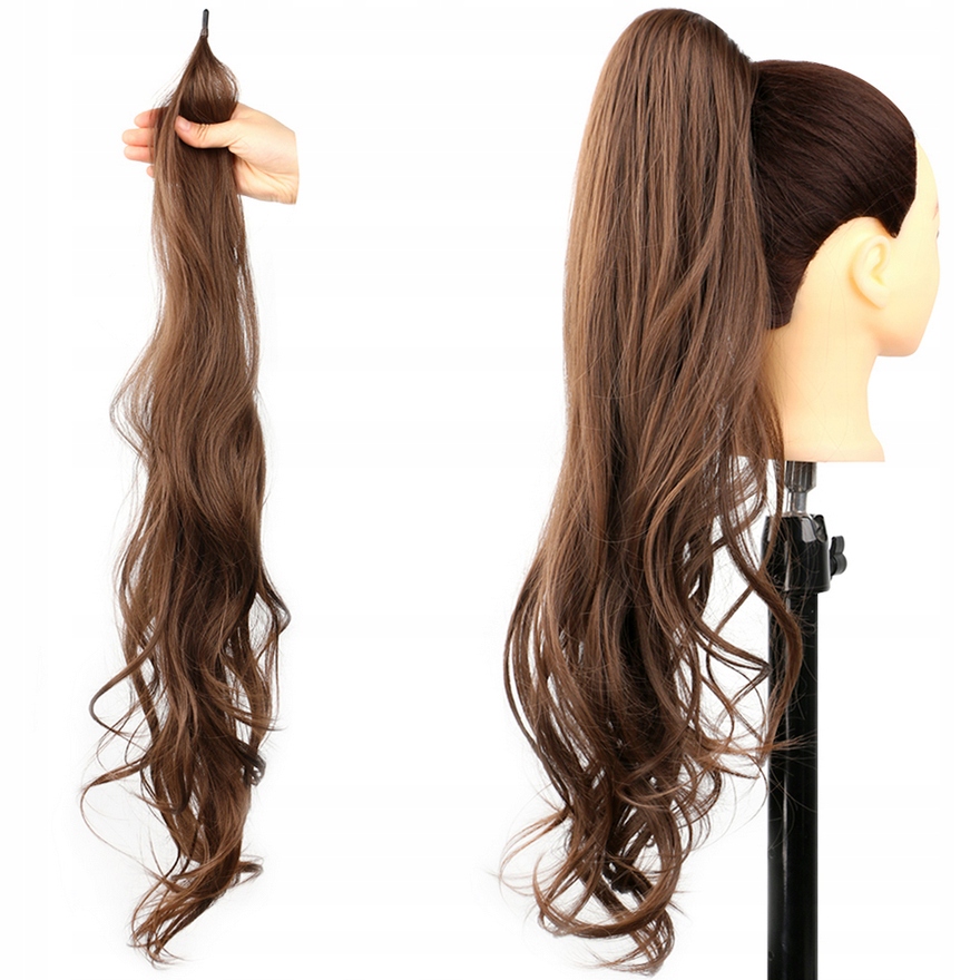 Poník Na Elastické Tyči Rychlé Připínání Dlouhá Kitka S Drátem 8 světle hnědý