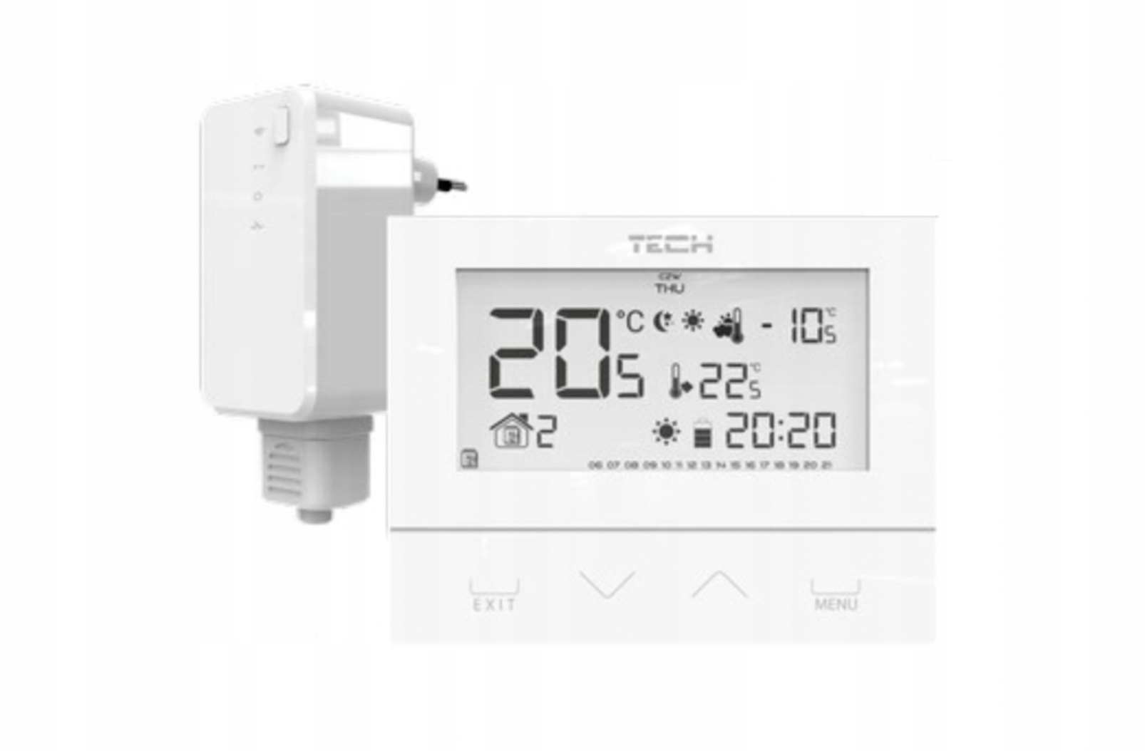 

Tech Sterownik ST-292V2 Bezprzewodowy Biały