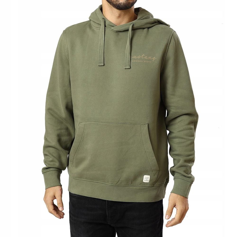 Mustang Bennet Washed Hd 6352 Forest Hill pánská mikina vel XXL