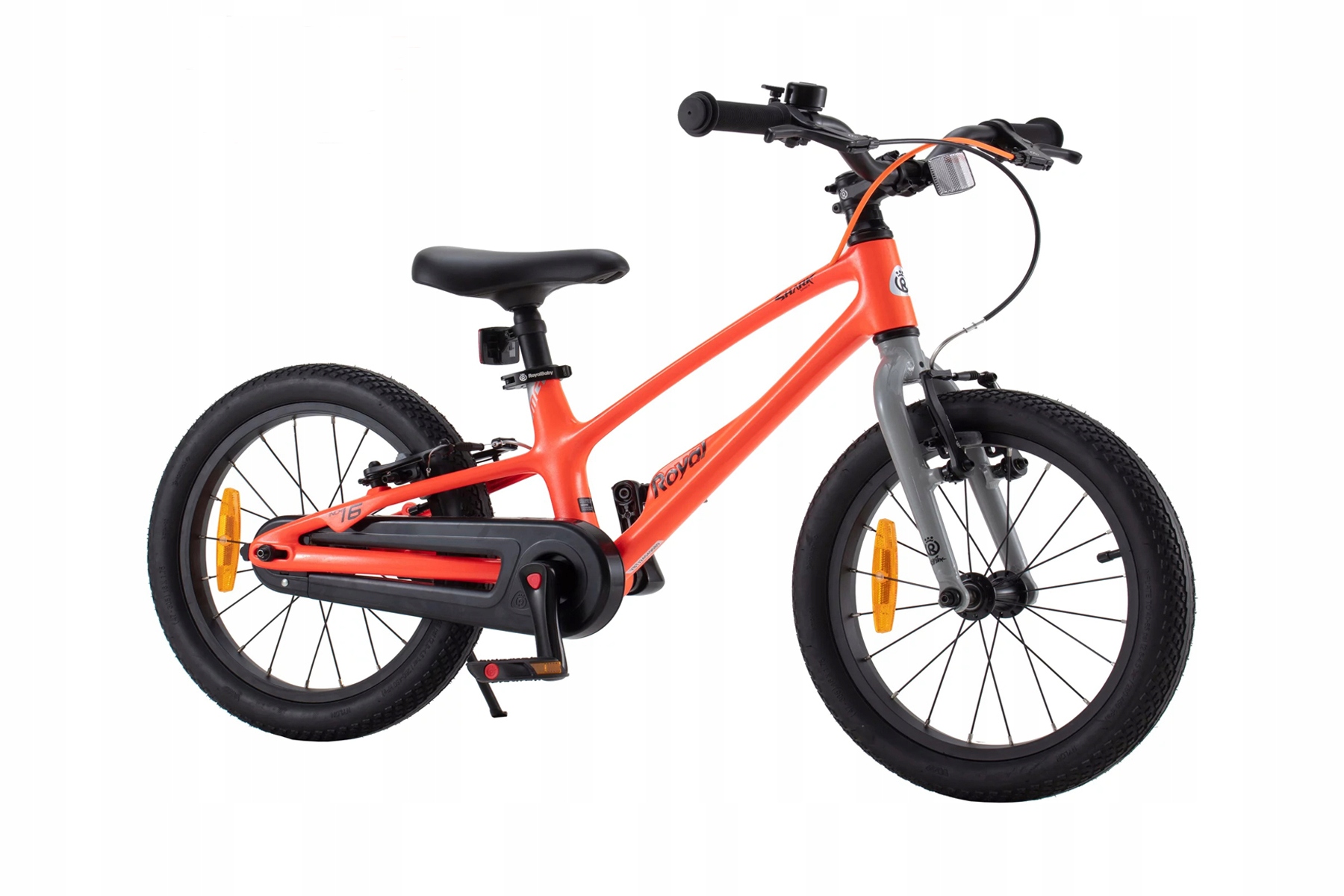 Rower dziecięcy Royal Baby Space Shark Pomarańczowy 16" uni