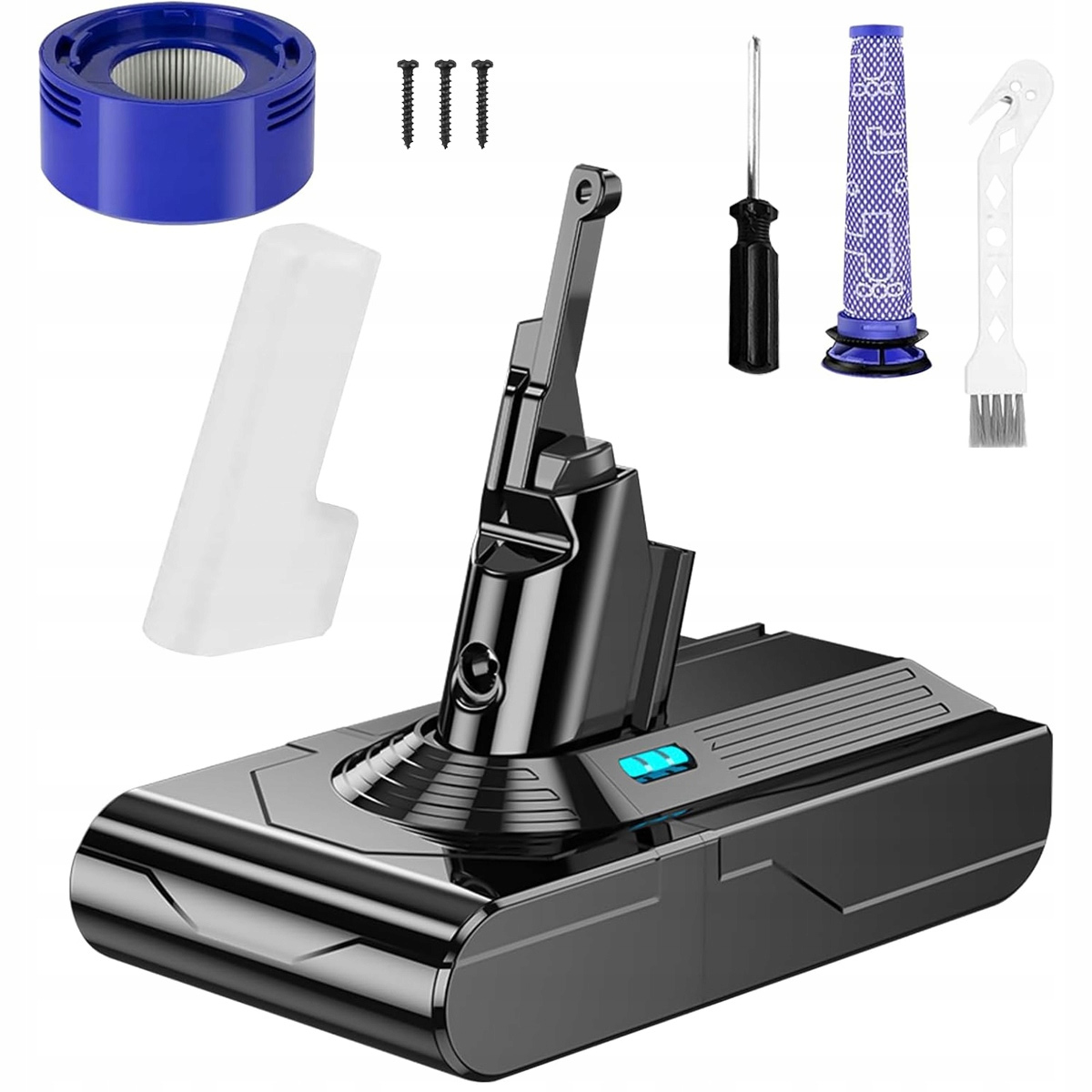 Bateria akumulator do Dyson V8 SV10 YH5 6000mAh filtry