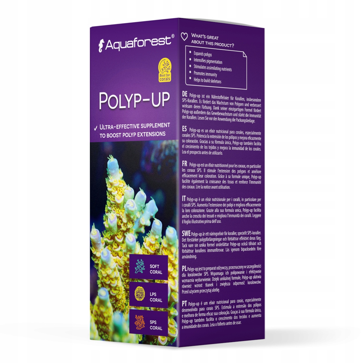 Levně Aquaforest Af Polyp Up 50 ml Doplněk pro korálové aminokyseliny