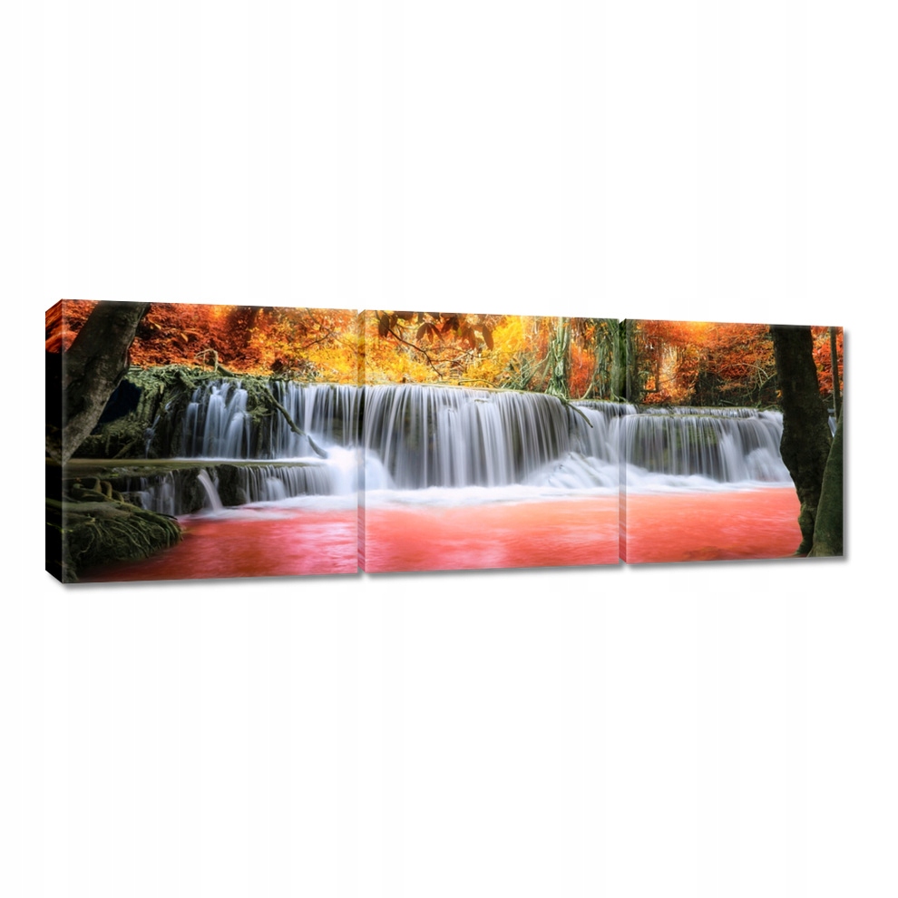 

Obrazy 120x40 Jesienny wodospad