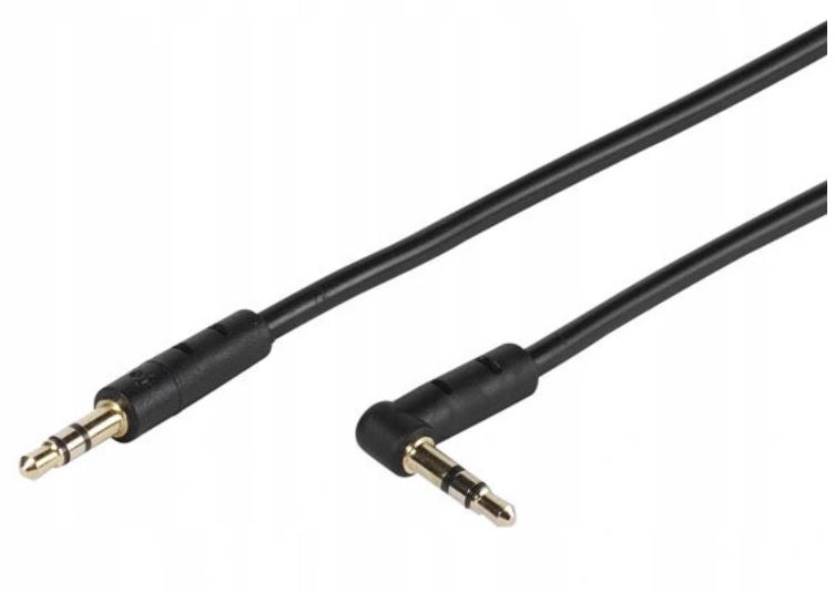 

Vivanco Kabel Kątowy Flexi mini Jack 3,5mm Gold