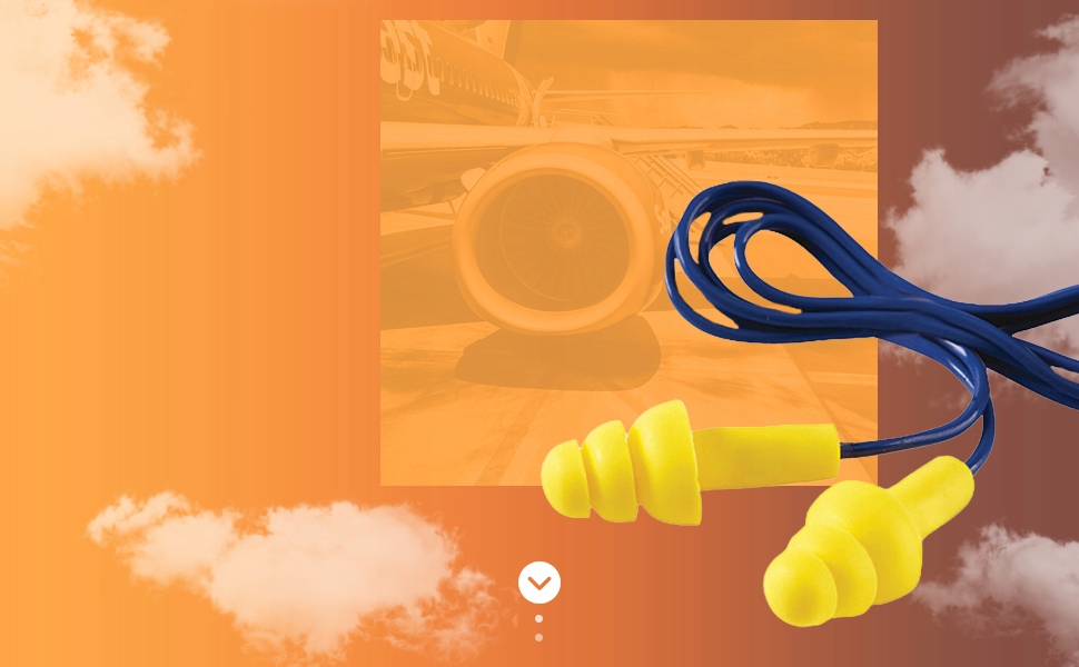 Zatyczki wielorazowe, Stopery do uszu 3M EAR Ultrafit w kartoniku 5 Par Kod producenta UF-01-000