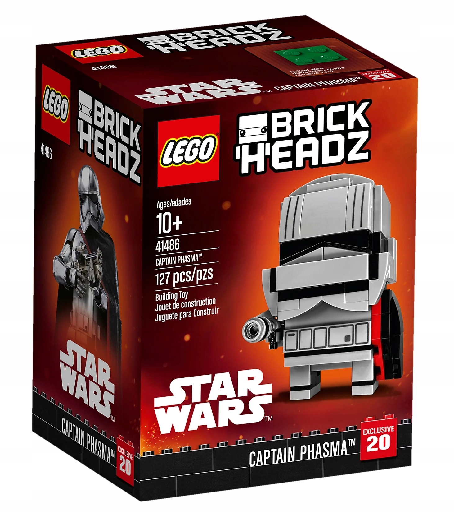 41486 Lego Star Wars BrickHeadz Captain Phasma Kapitan Misb
