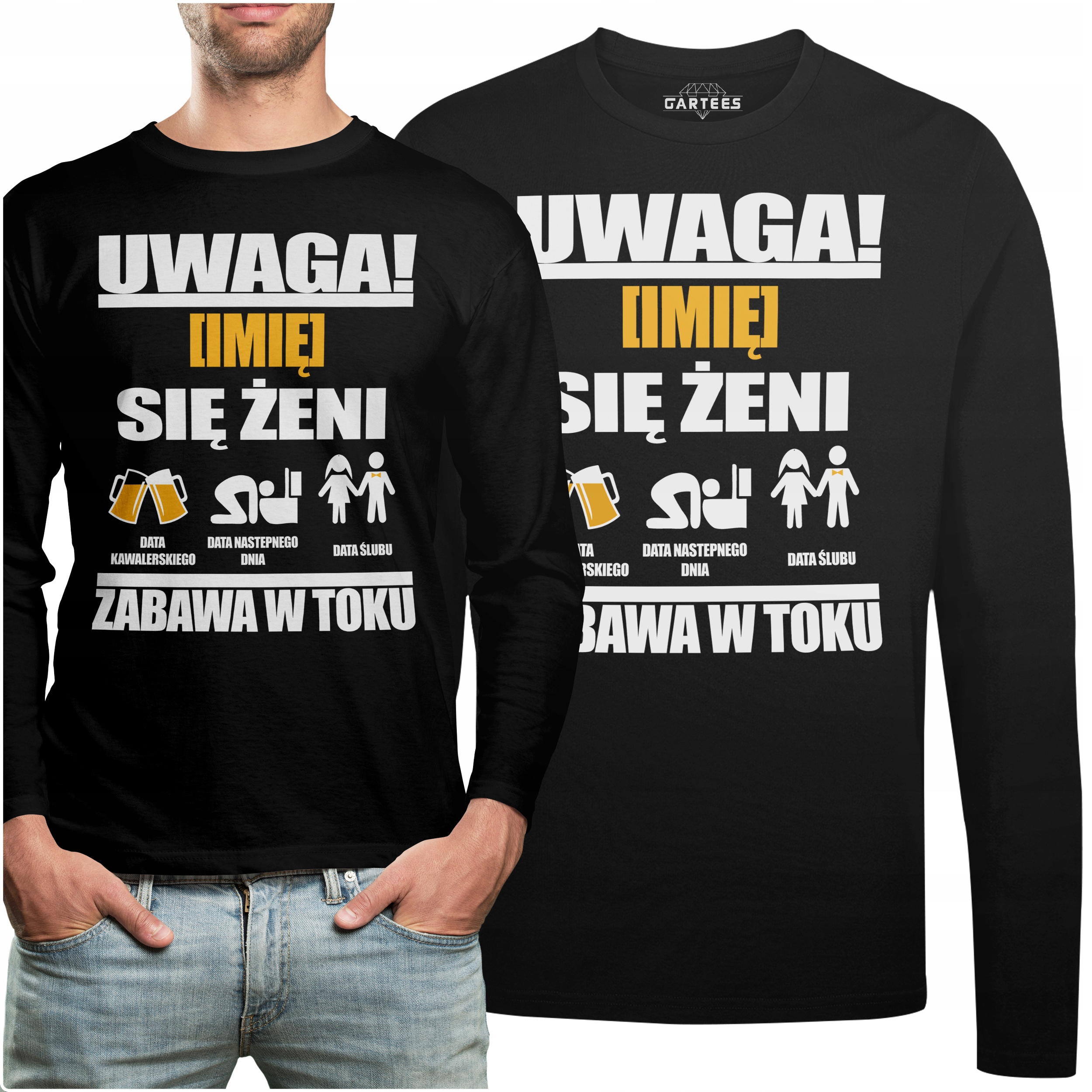 

Koszulka Long Wieczór Kawalerski Zabawa W Toku