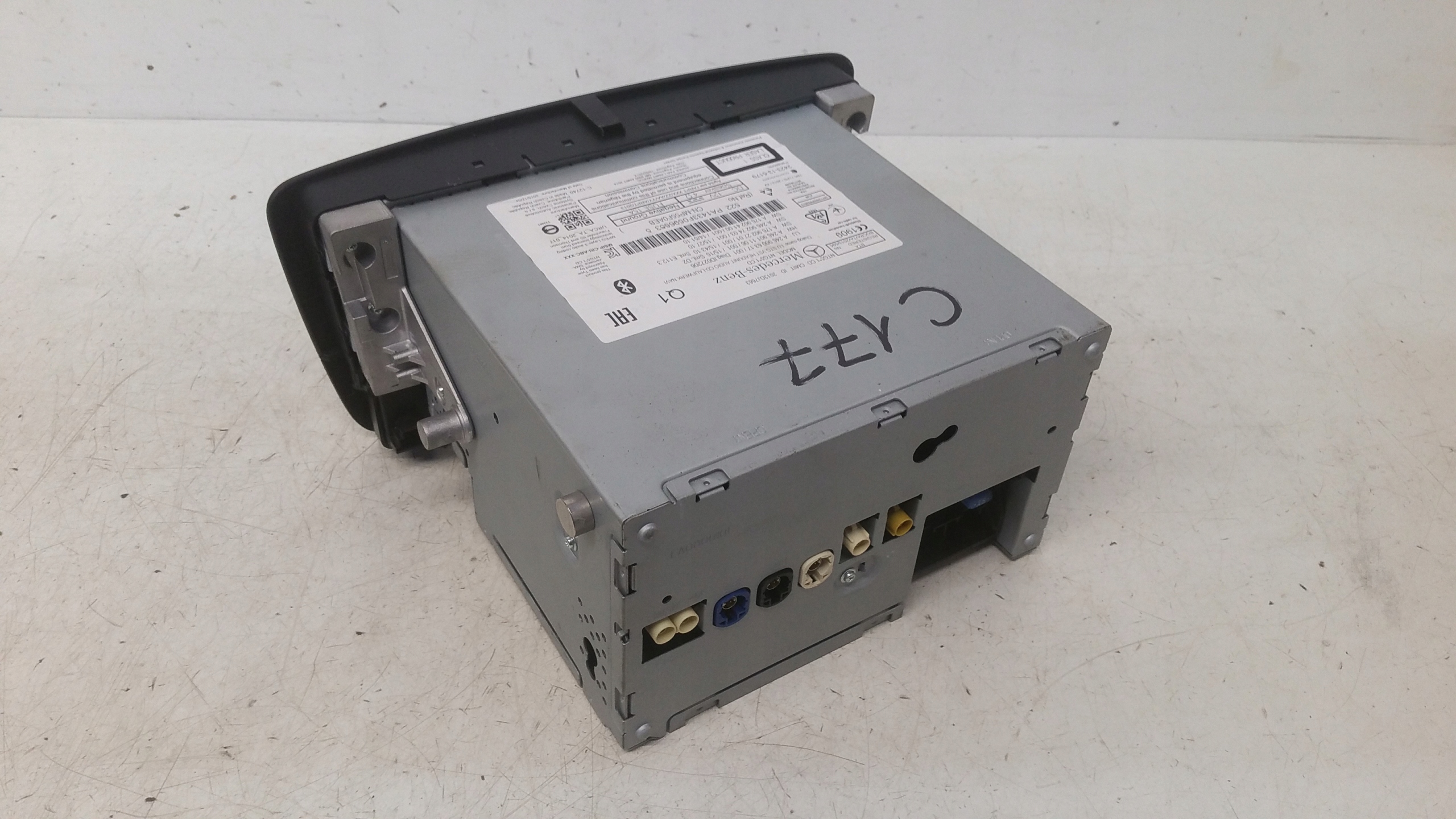 Navi radio panel 2469006317 Mercedes C117 CLA