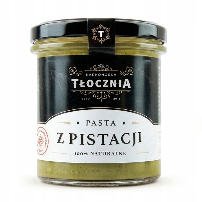 Pasta pistacjowa 100% 330g Krem pistacjowy bez dodatków Premium