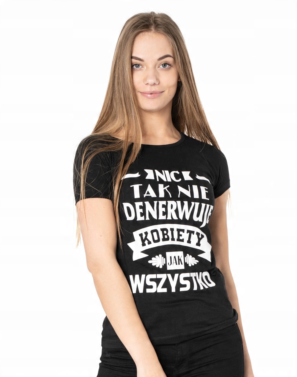 

Koszulka Tshirt Bluzka Damska Podkoszulek 555-2 L