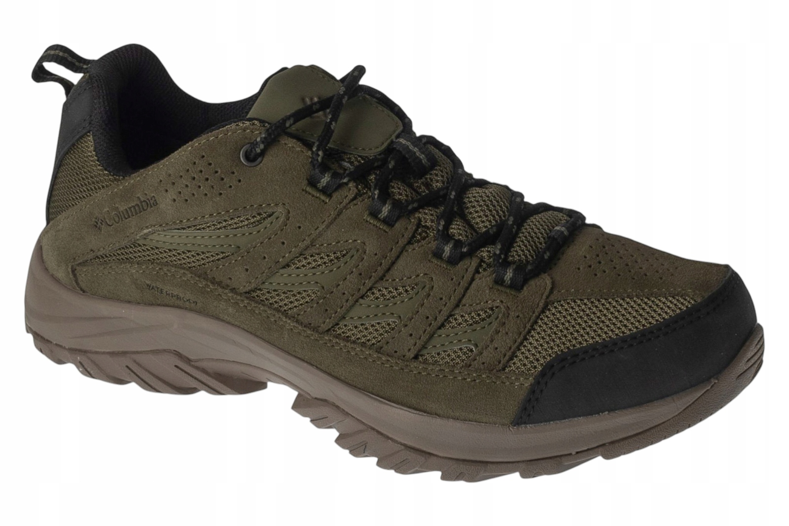 Columbia Crestwood Waterproof [41,5] Pánské Trekové Boty Semišové zelené