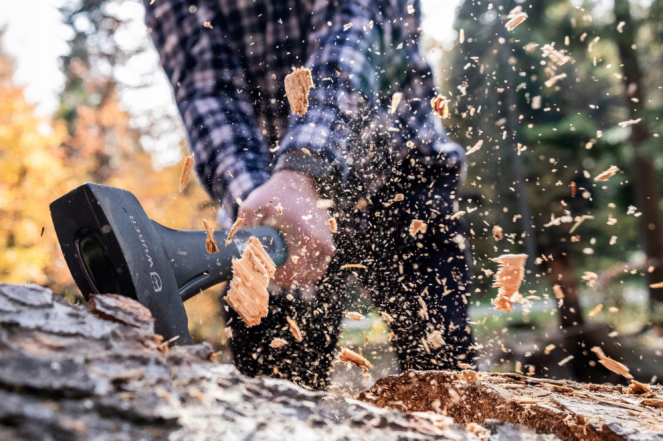ZESTAW 3 SIEKIER SIEKIERA ROZŁUPUJĄCA FIBERGLASS Marka Wuber