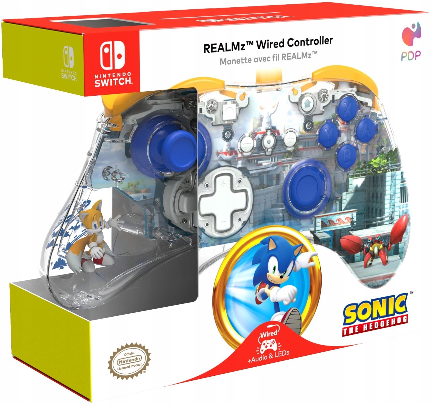 Pdp Switch Pad przewodowy REALMz Tails Seaside Hill Zone