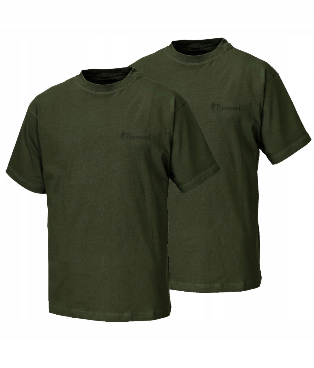 Koszulka Pinewood T-shirt 2-PAK 9447 Zielony -M